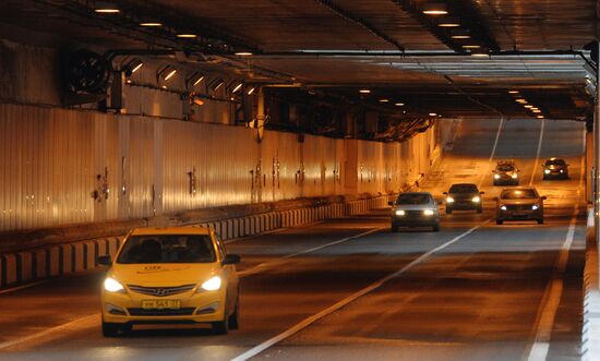Открытие движения по Алабяно-Балтийскому тоннелю в Москве