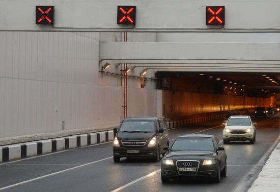 Открытие движения по Алабяно-Балтийскому тоннелю в Москве