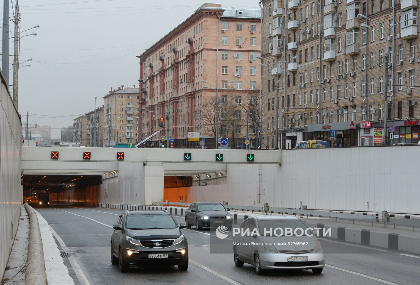 Открытие движения по Алабяно-Балтийскому тоннелю в Москве