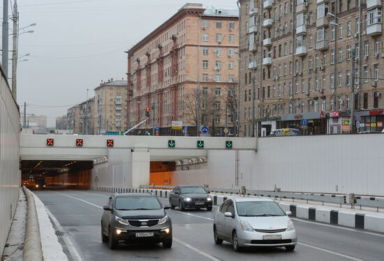 Открытие движения по Алабяно-Балтийскому тоннелю в Москве