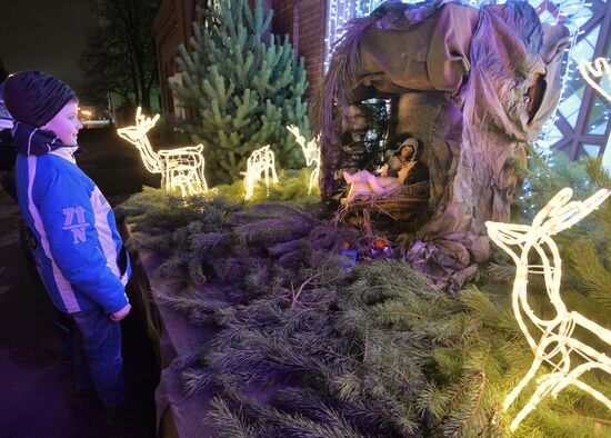 Празднование католического Рождества в Минске