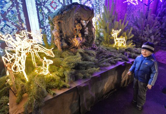 Празднование католического Рождества в Минске