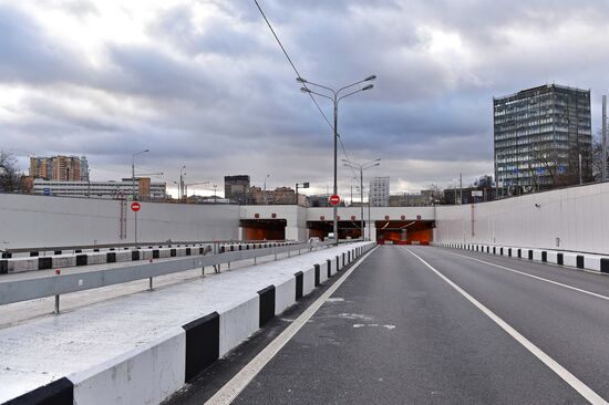 Открытие движения по Алабяно-Балтийскому тоннелю в Москве