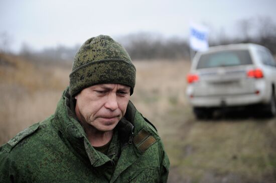 Миссия ОБСЕ не смогла обследовать место обстрела в районе Коминтерново