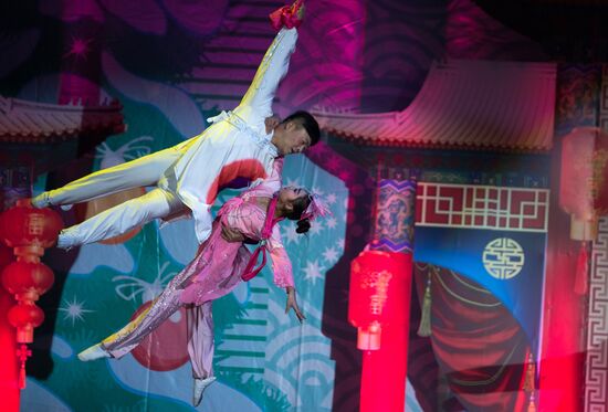 Гастроли китайского цирка в Санкт-Петербурге