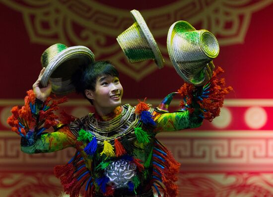 Гастроли китайского цирка в Санкт-Петербурге