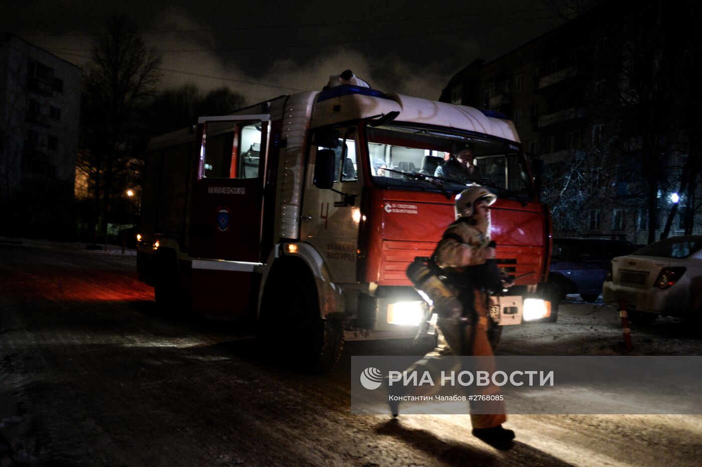 Работа МЧС в Новгородской области