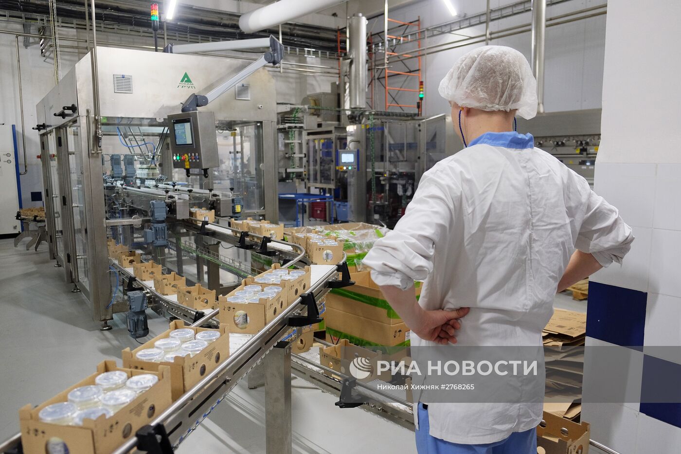 Завод компании Danone в Самаре