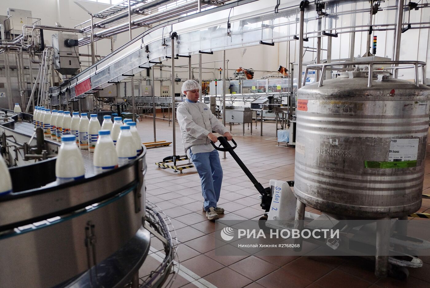 Завод компании Danone в Самаре