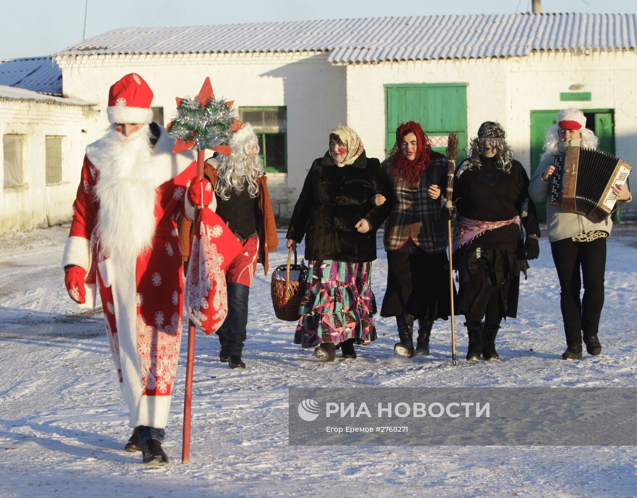 Поздравление работников молочных ферм Гродненской области с Новым Годом