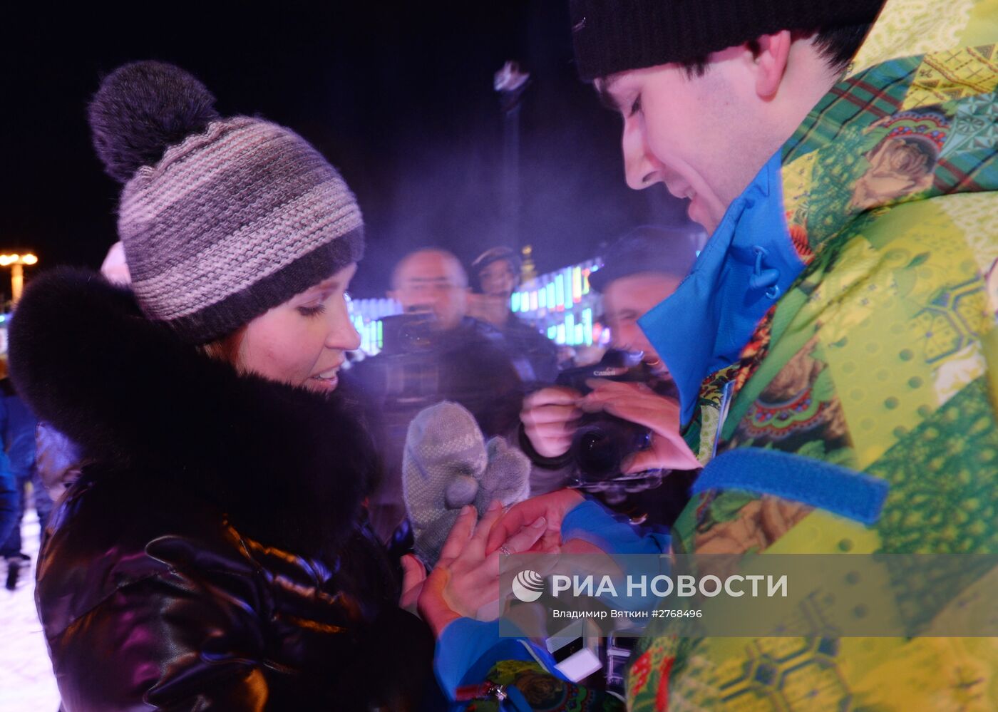 Фотоистория о влюбленных в Москве