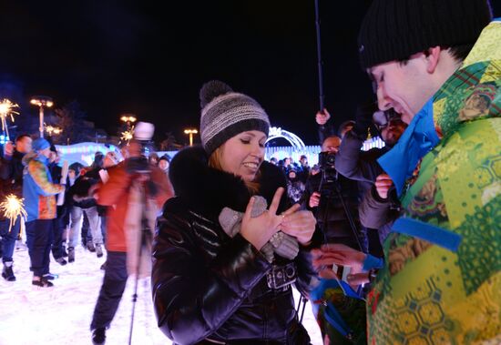 Фотоистория о влюбленных в Москве