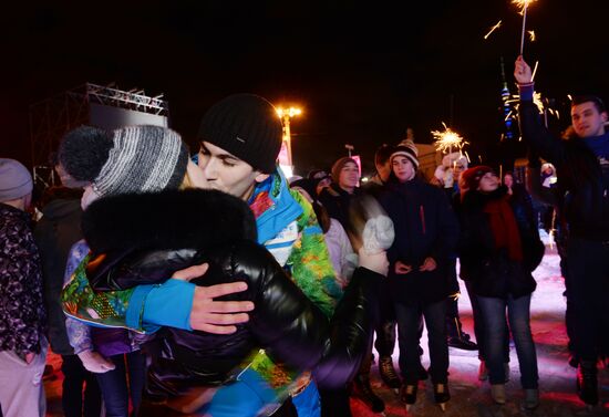 Фотоистория о влюбленных в Москве