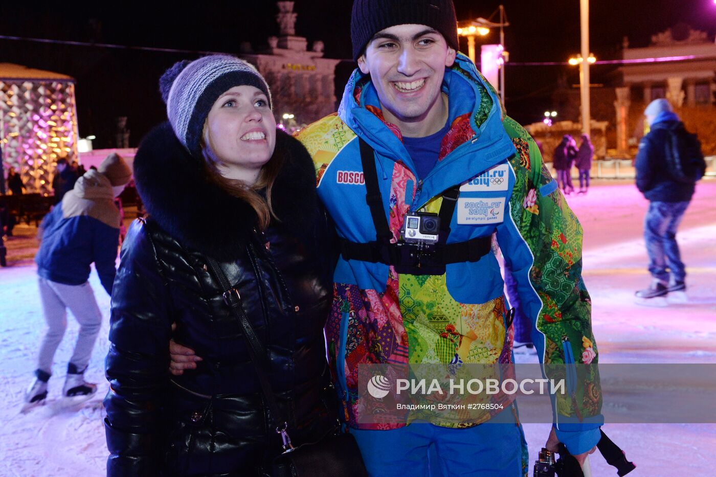 Фотоистория о влюбленных в Москве