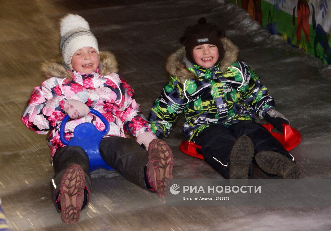 Празднование Нового года в городах России