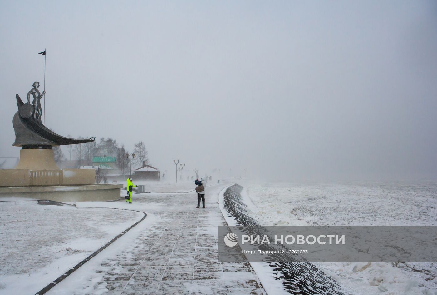 Метель в Петрозаводске