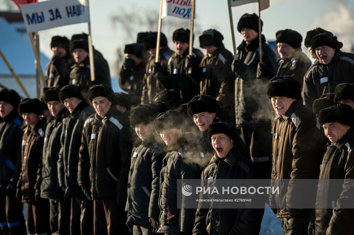 Хоккей в исправительной колонии Омска