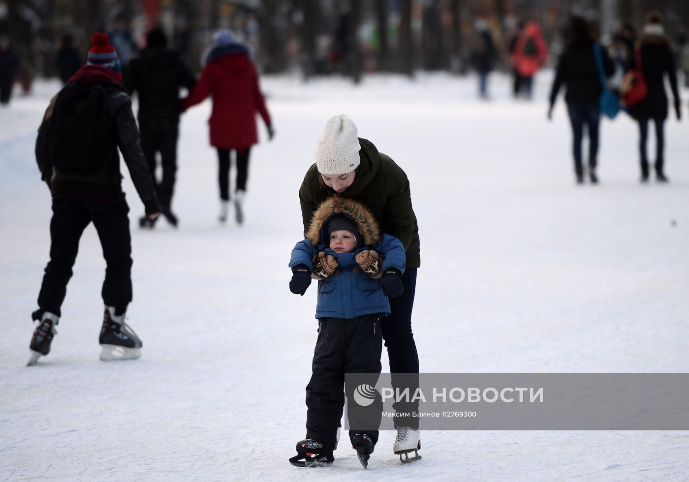 Зимний отдых в Москве