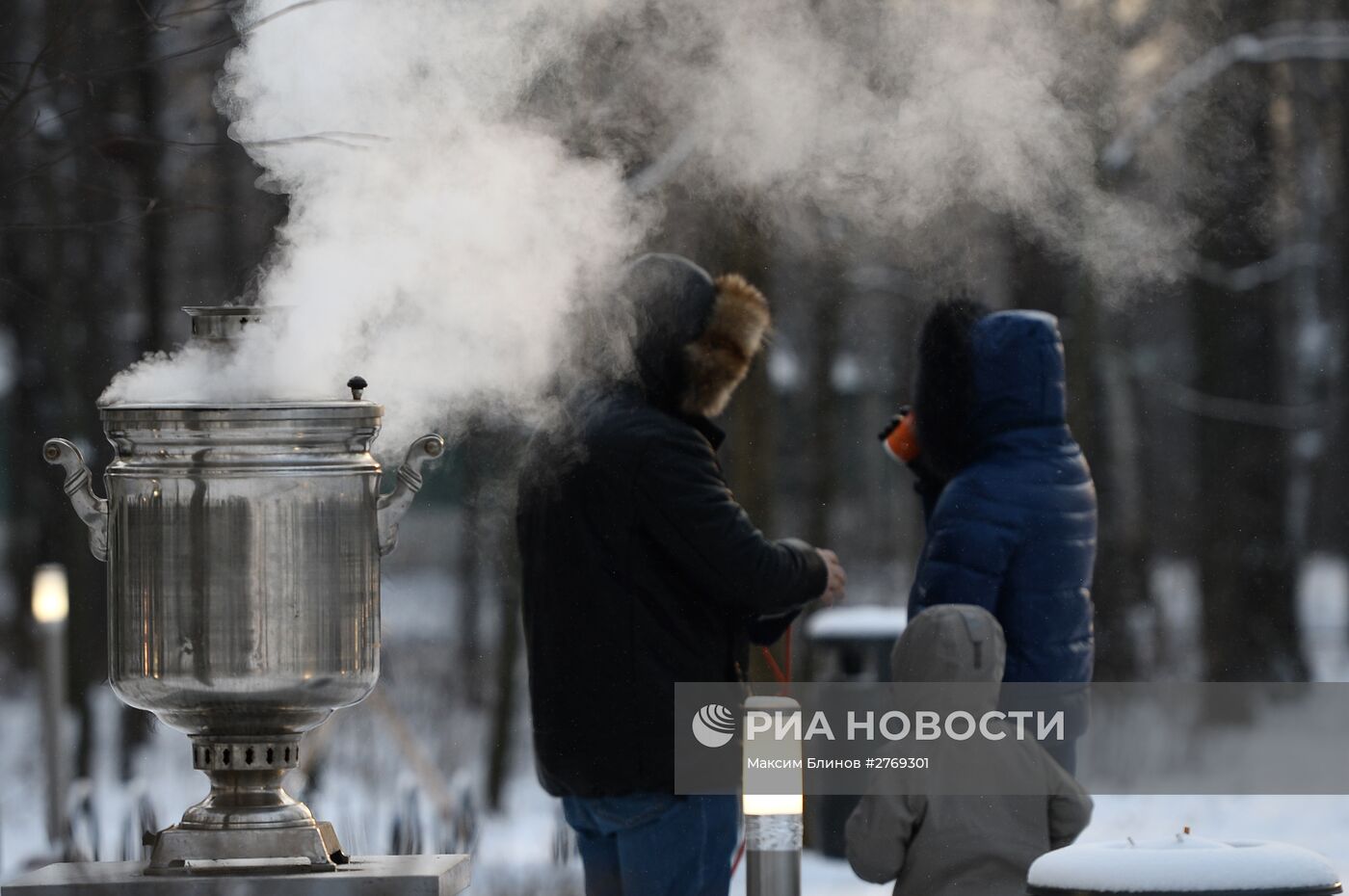 Зимний отдых в Москве