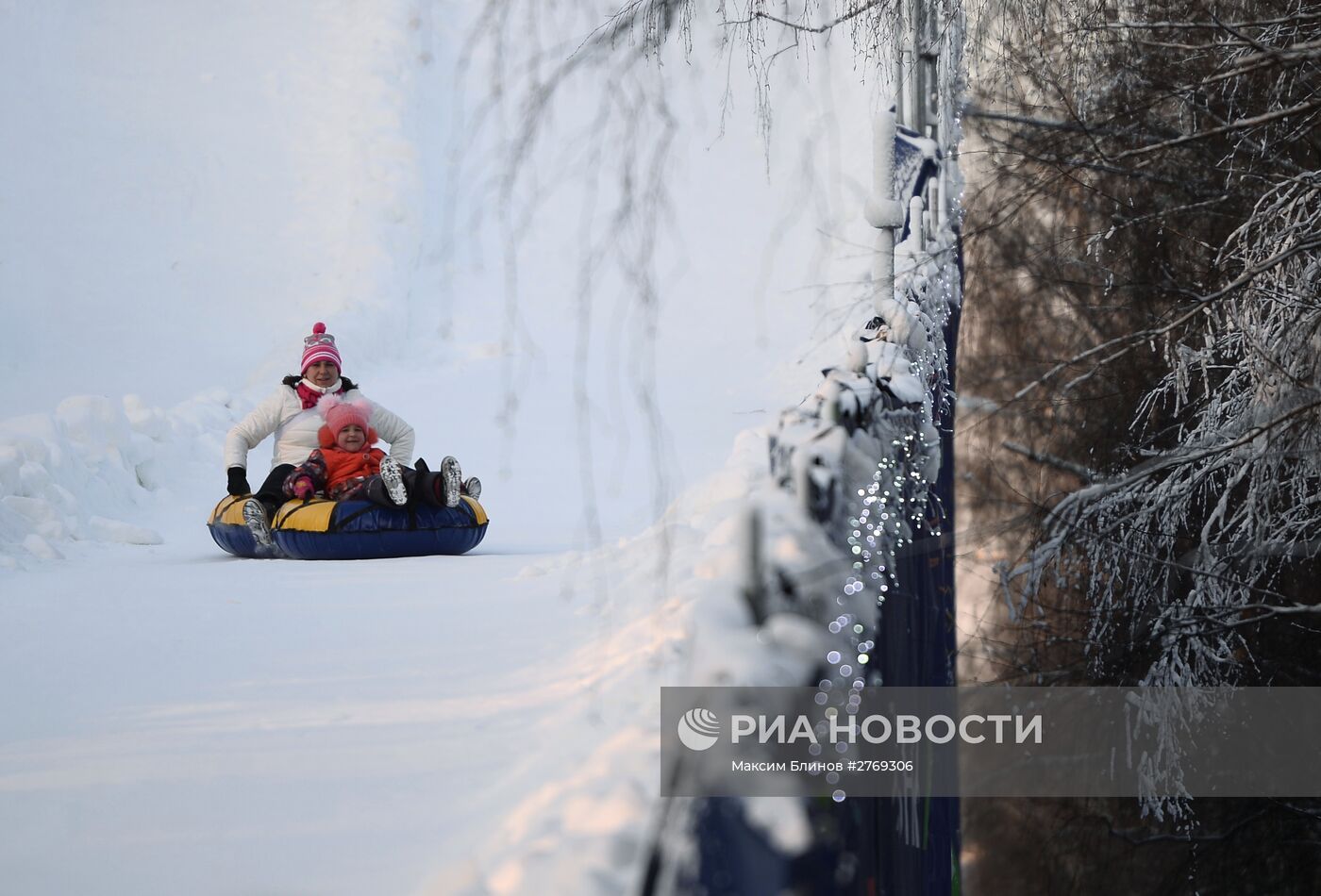 Зимний отдых в Москве