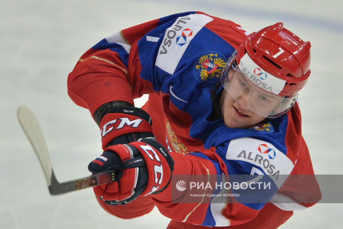 Хоккей. Молодежный чемпионат мира. Матч Россия - США