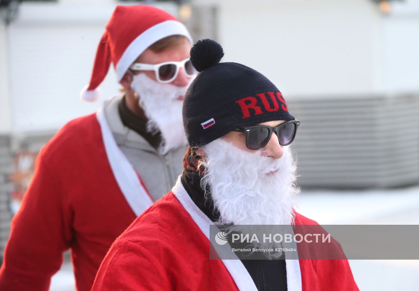 Новогодний кросс в Москве