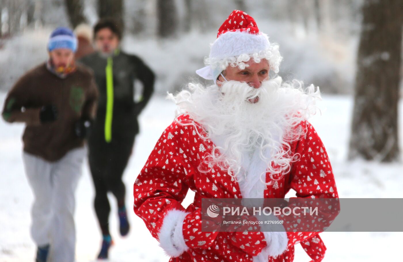 Новогодний кросс в Москве