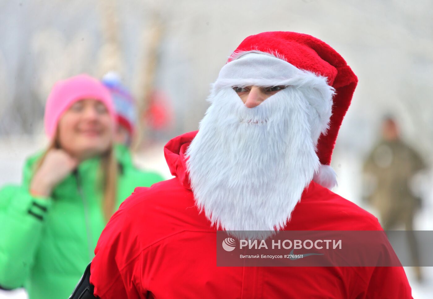 Новогодний кросс в Москве