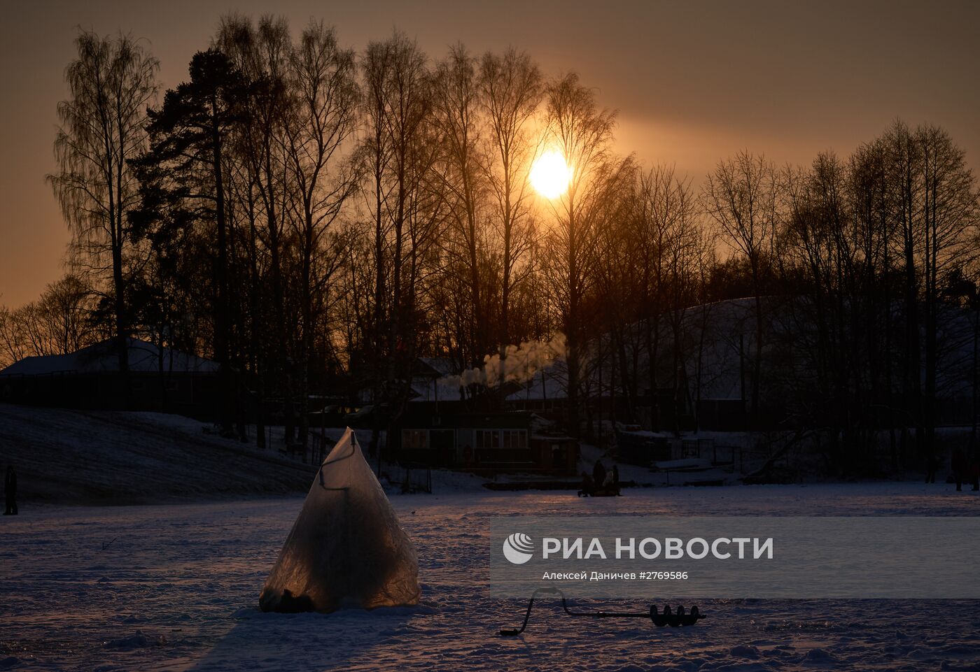 Зимняя рыбалка в Санкт-Петербурге