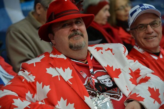 Хоккей. Молодежный чемпионат мира. Матч Россия - Финляндия