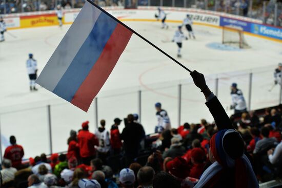 Хоккей. Молодежный чемпионат мира. Матч Россия - Финляндия