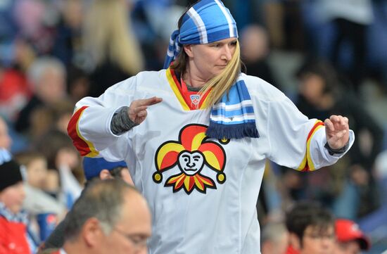 Хоккей. Молодежный чемпионат мира. Матч Россия - Финляндия