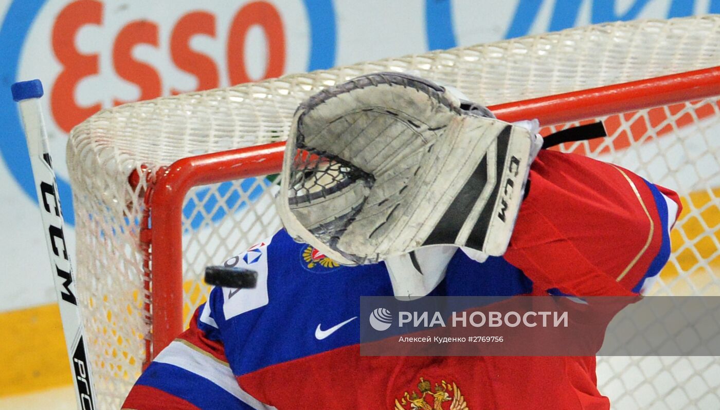 Хоккей. Молодежный чемпионат мира. Матч Россия - Финляндия