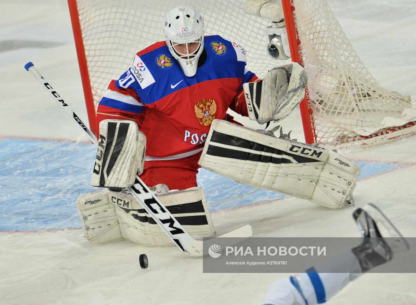 Хоккей. Молодежный чемпионат мира. Матч Россия - Финляндия