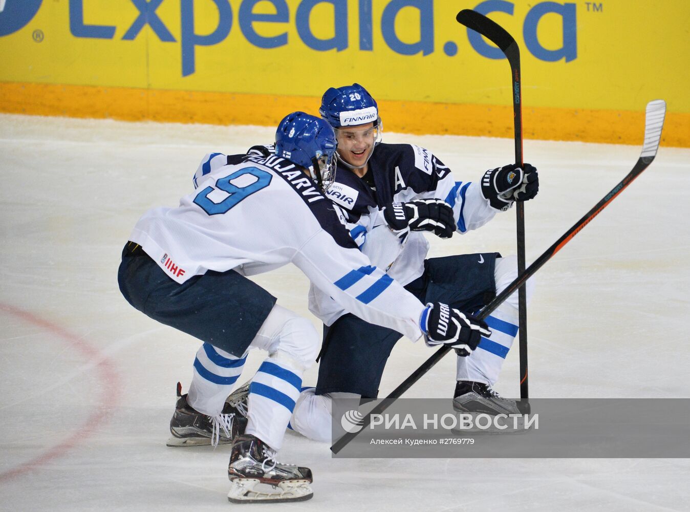 Хоккей. Молодежный чемпионат мира. Матч Россия - Финляндия