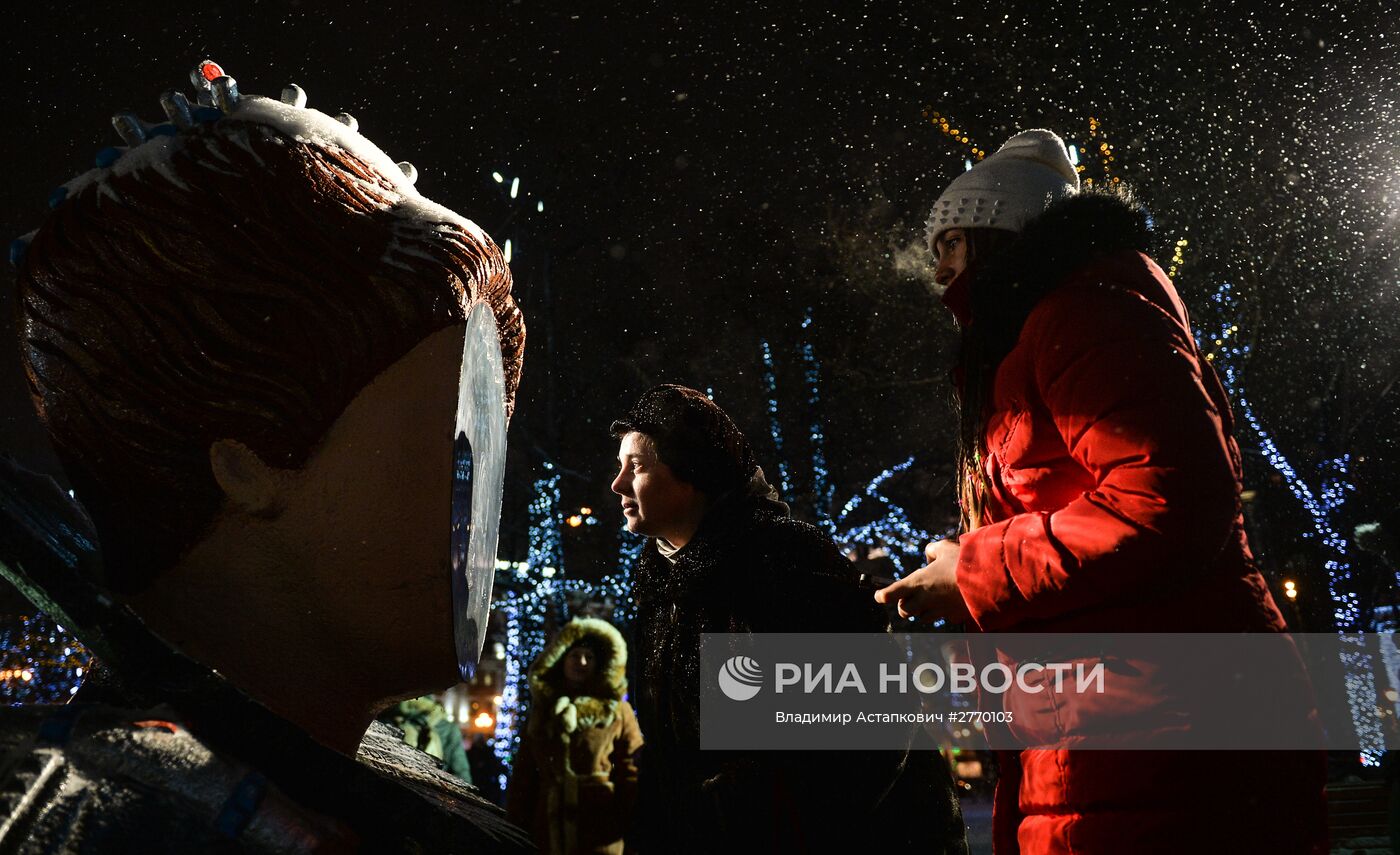 Москвичи отдыхают в дни новогодних праздников