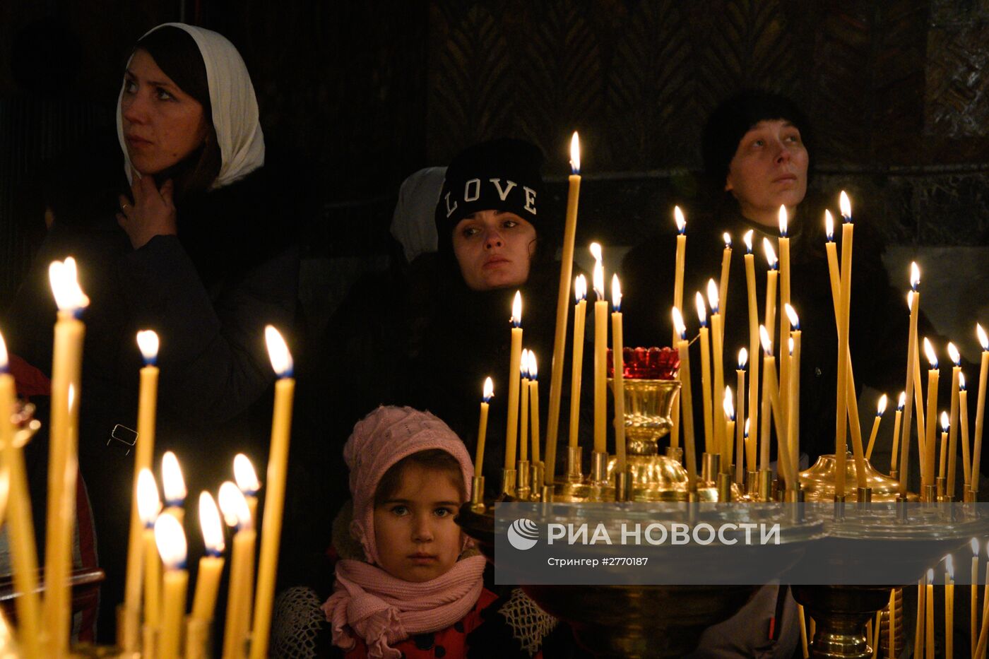Празднование Рождества Христова в Киево-Печерской лавре