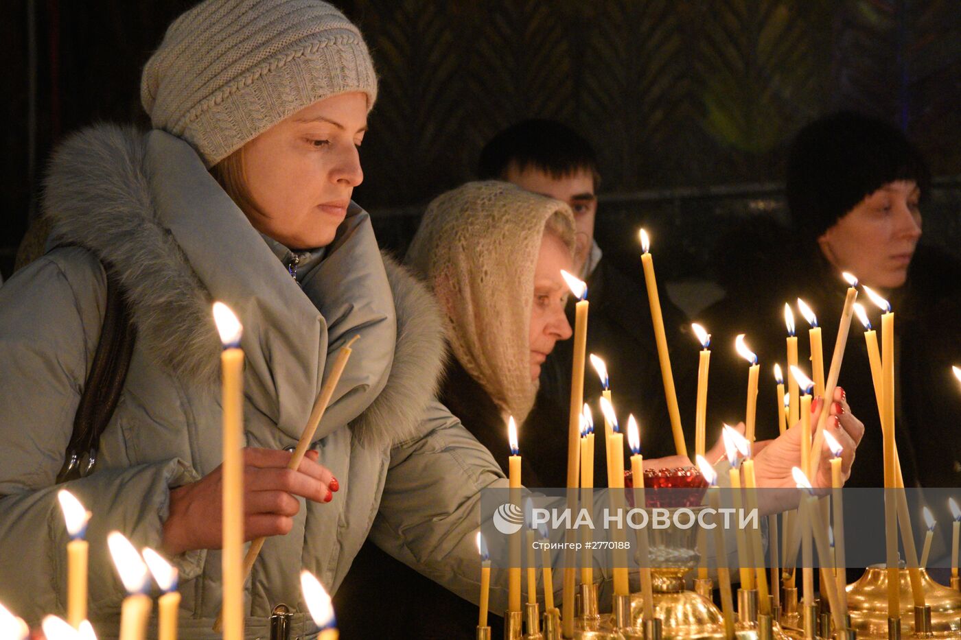 Празднование Рождества Христова в Киево-Печерской лавре