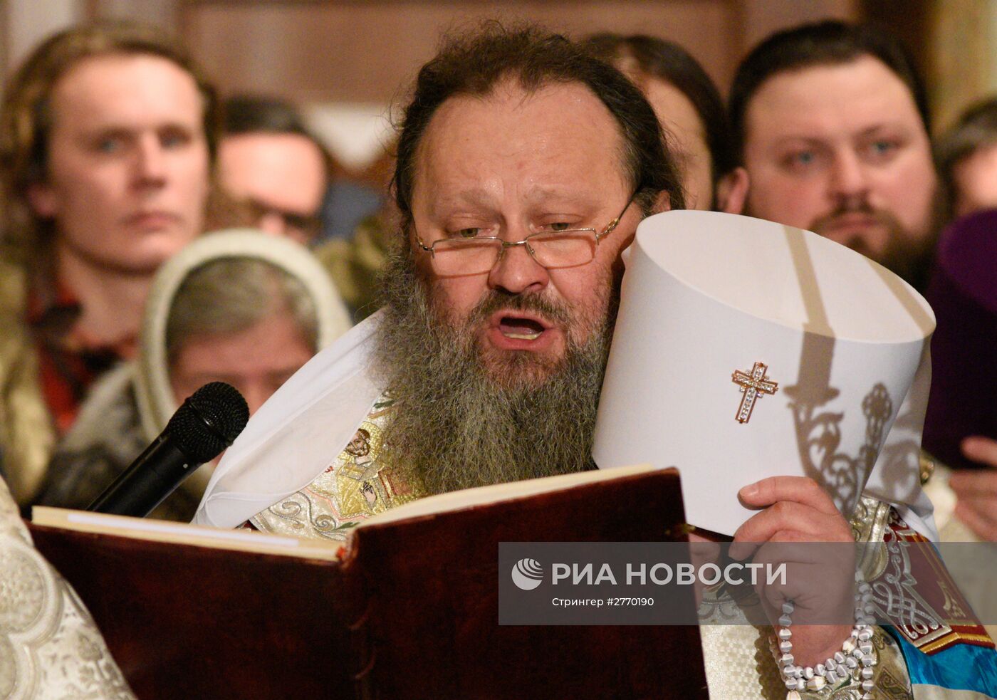 Празднование Рождества Христова в Киево-Печерской лавре