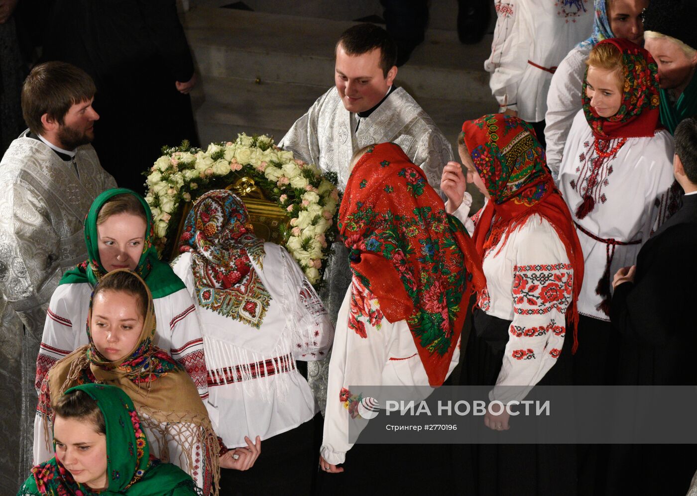 Празднование Рождества Христова в Киево-Печерской лавре