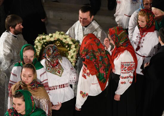 Празднование Рождества Христова в Киево-Печерской лавре