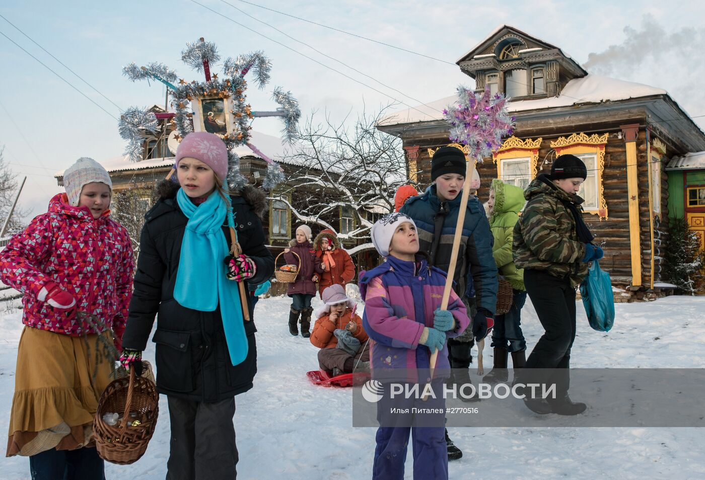 Святочные гадания и колядки в Ярославской области