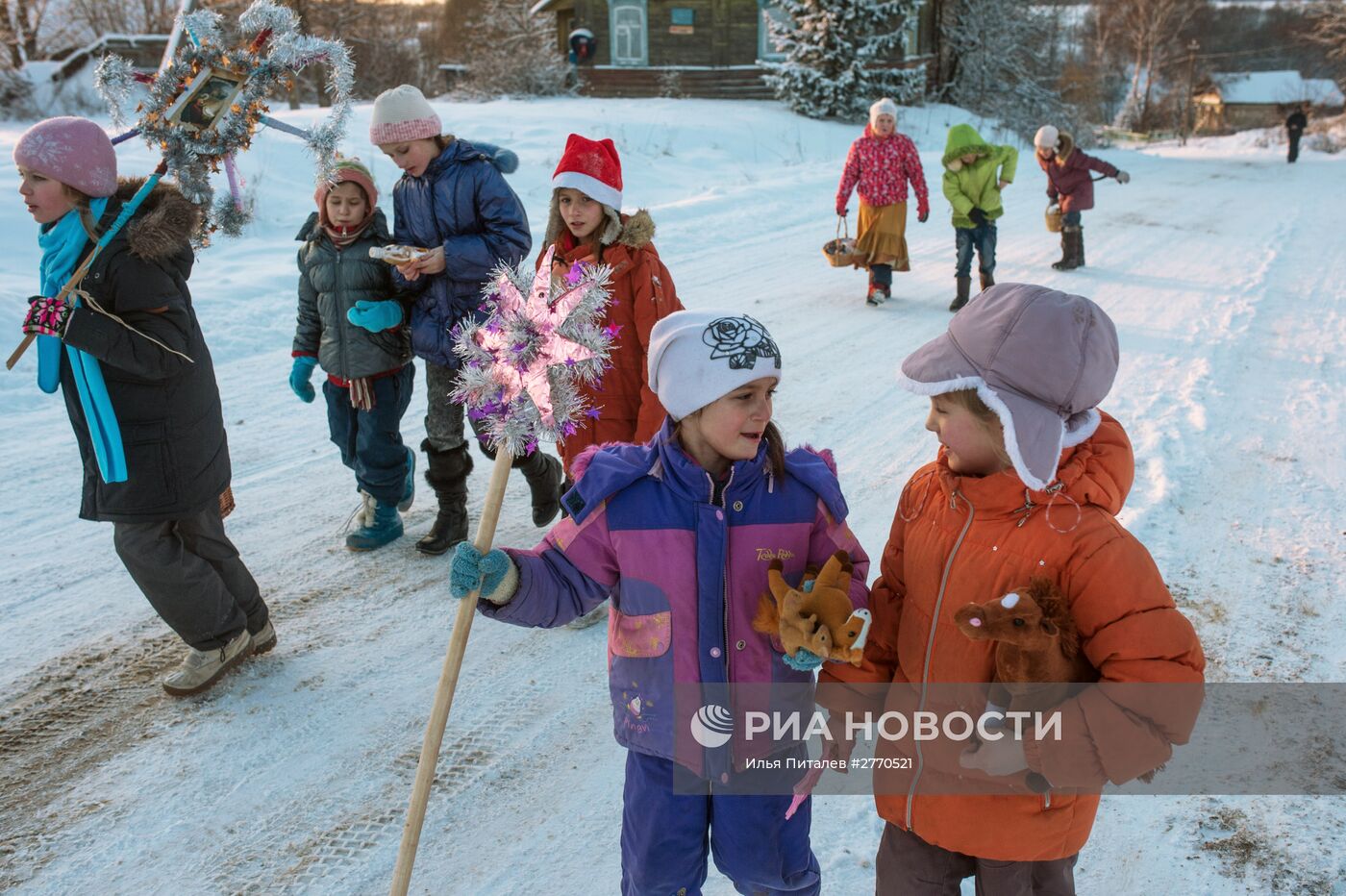 Святочные гадания и колядки в Ярославской области