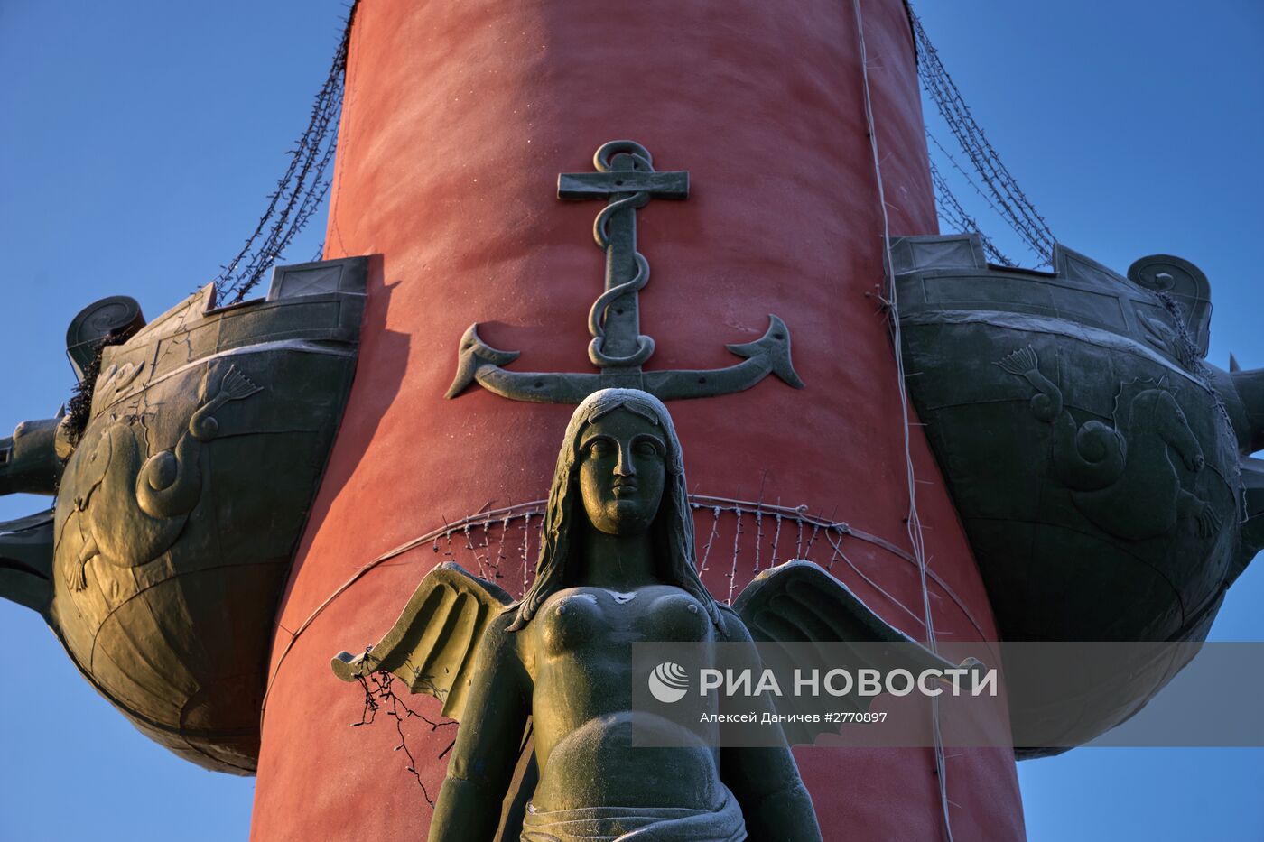 Зимняя погода в Санкт-Петербурге