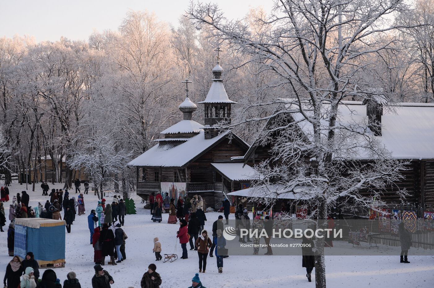 Праздник "Святки в Витославлицах"