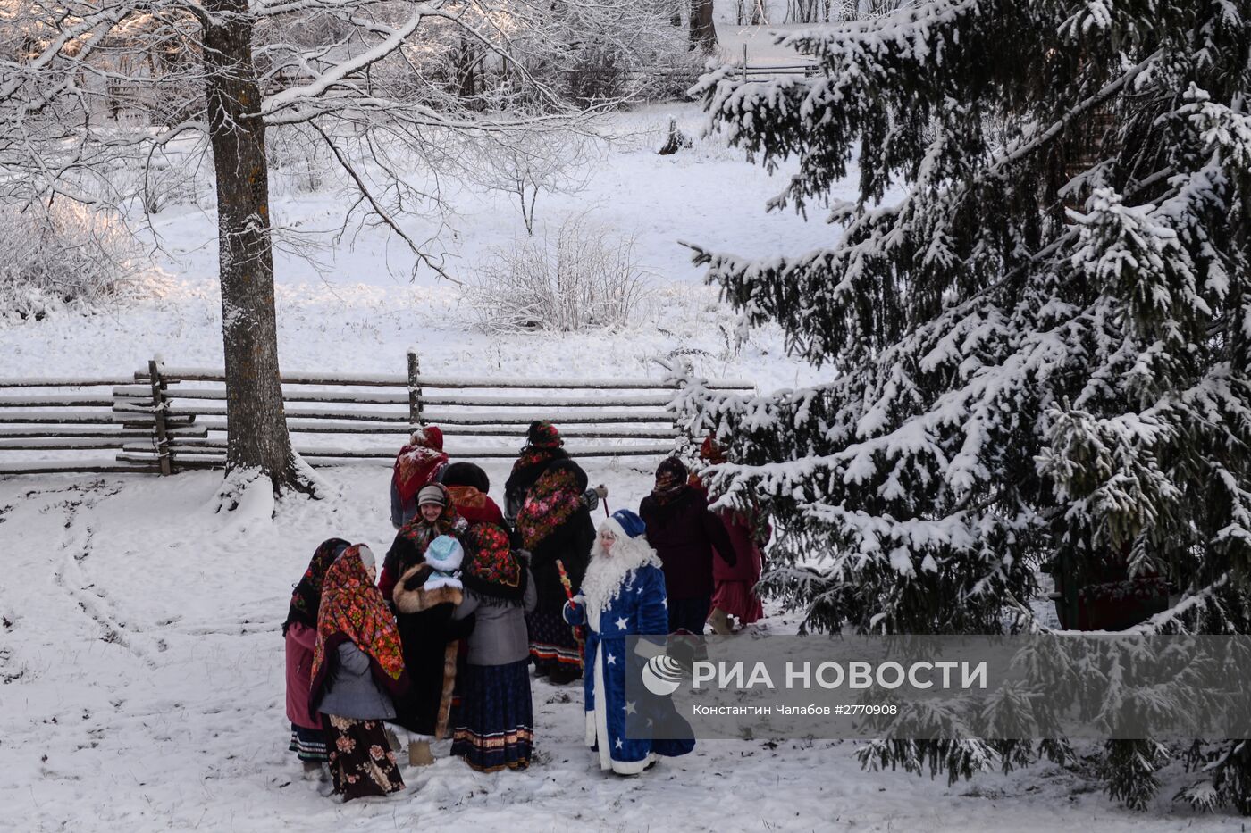 Праздник "Святки в Витославлицах"