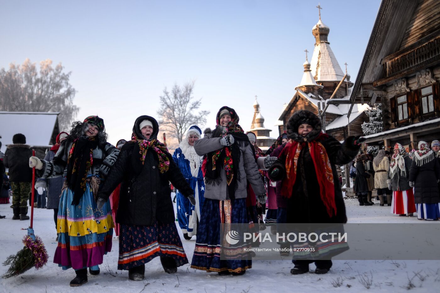 Праздник "Святки в Витославлицах"