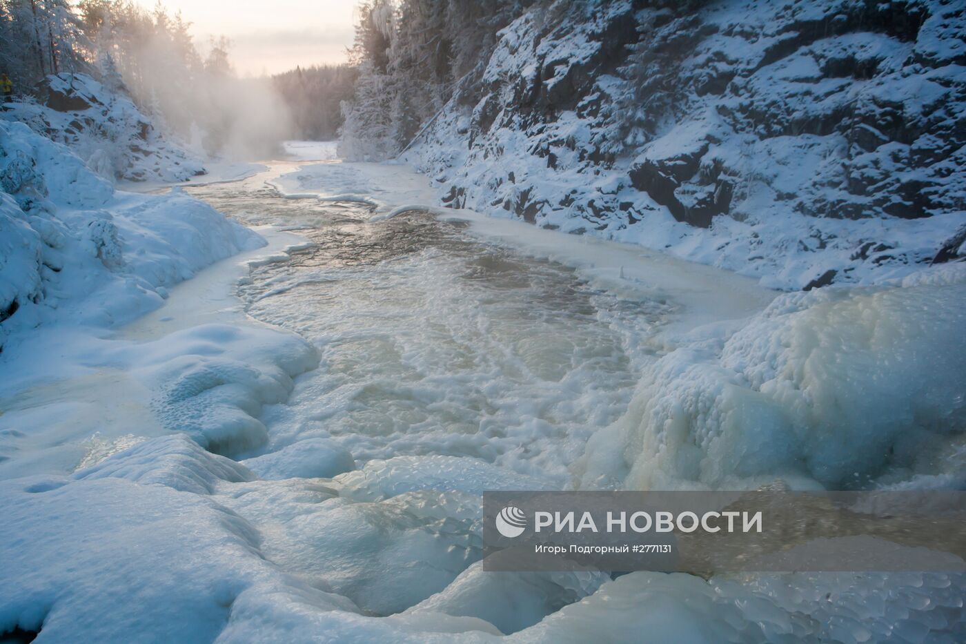 Зима в Карелии