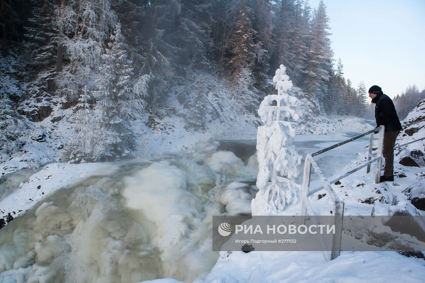 Зима в Карелии