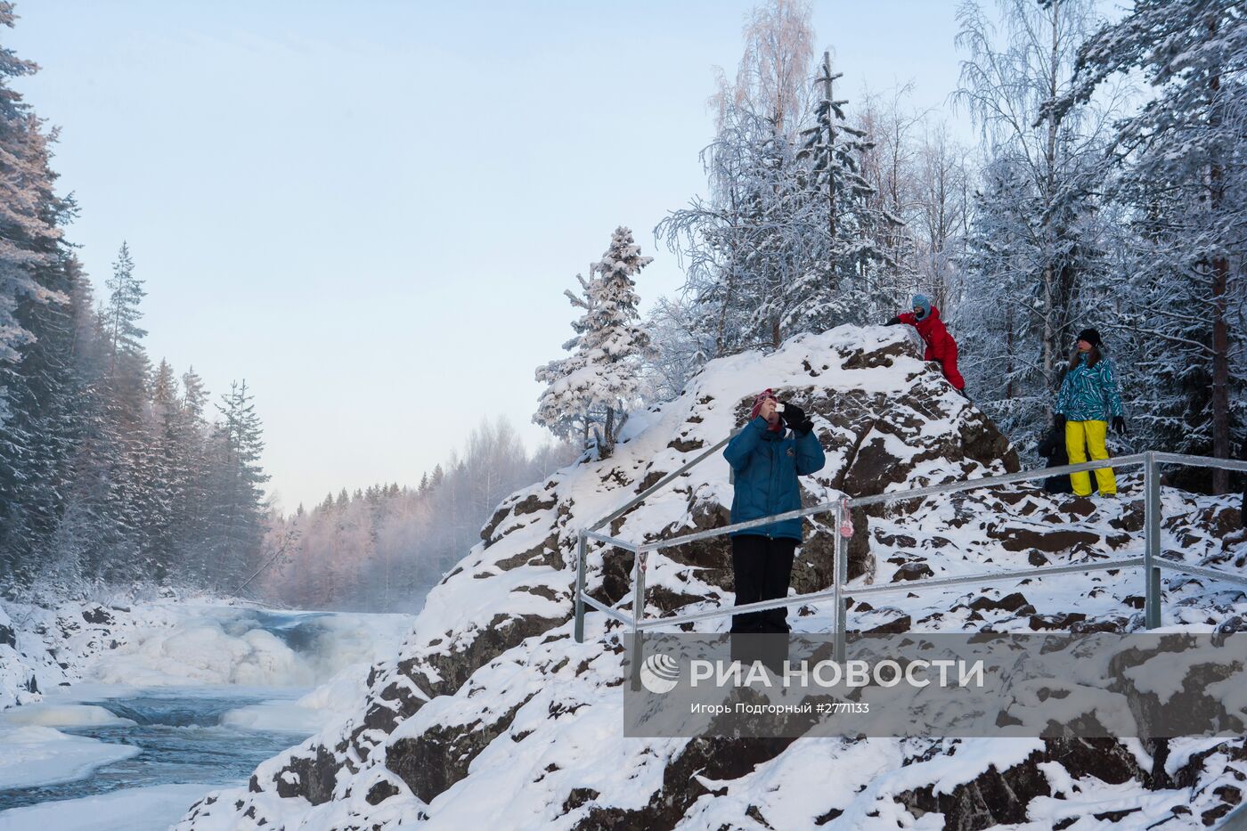Зима в Карелии